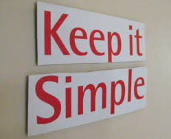 Keep It Simple:Take If Off & Bring It On